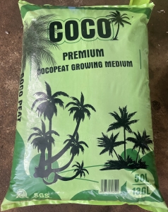 Coco Premium 50 litter | Coco Coir Premium 50L | Coir medium grows well all kinds of trees | Washed, Buffered Raw Materials ; High temperature disinfection treatment VinaTap Viet Nam